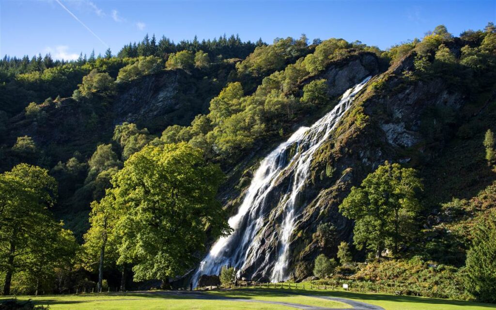 Powerscourt Waterfall - best waterfalls in Ireland