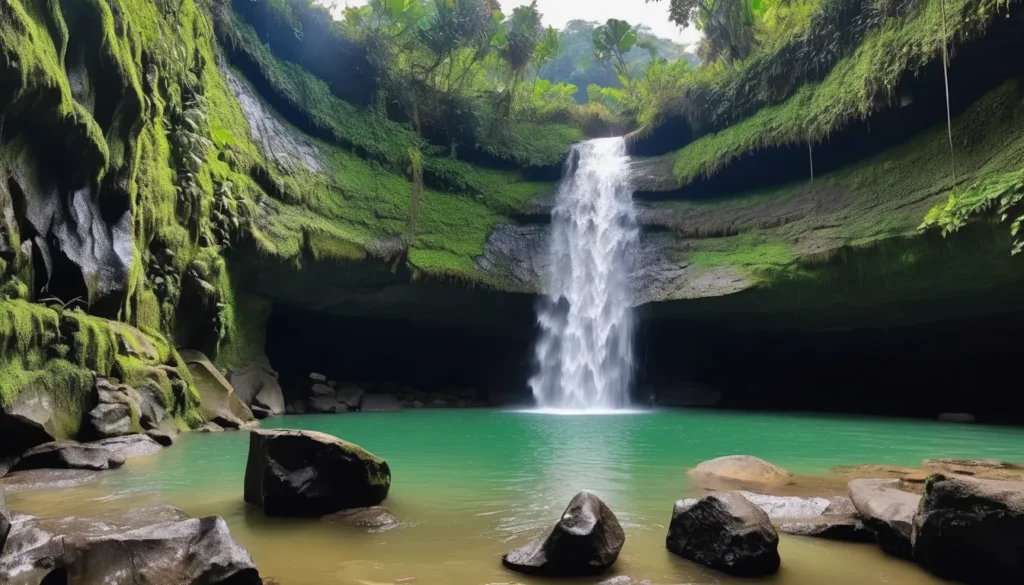 Tukad Cepung Waterfall - travelwithdiary